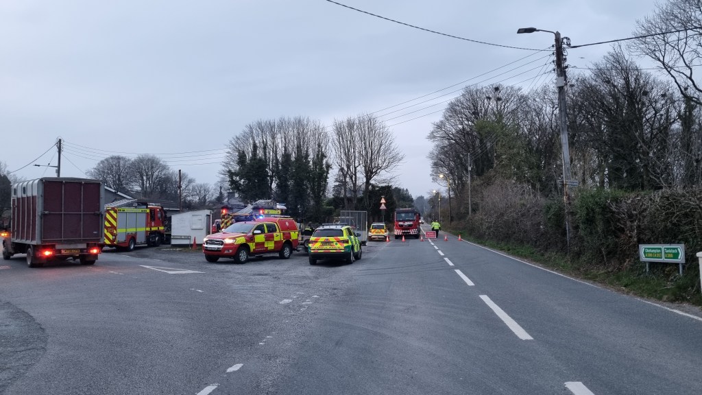 28/03/2022 Major Incident near Mary Tavy