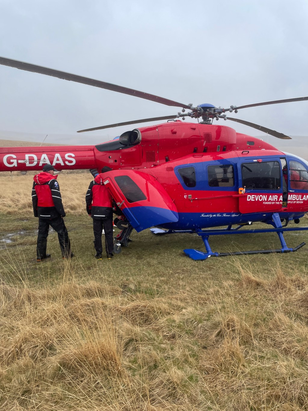 23.04.2023  Injured walker near&nbsp;Whiteworks