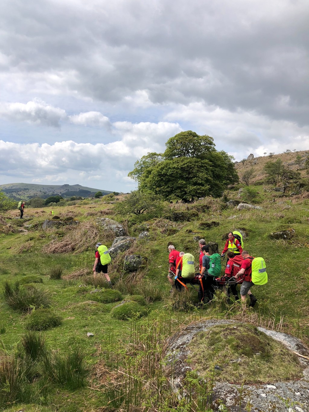 17.05.2023  Unwell walker south of Combshead&nbsp;Tor